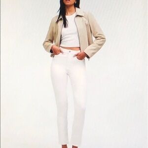 Madewell Stovepipe Jeans • pure white • size 28 • NO664